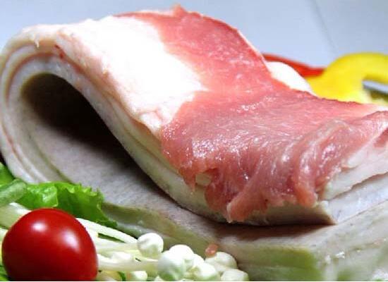 生鲜配送：五花肉