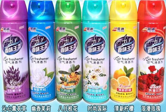 日用品配送：空气清新喷雾剂