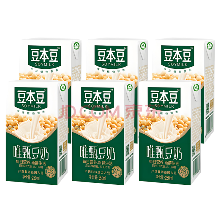 酒水类配送：豆奶