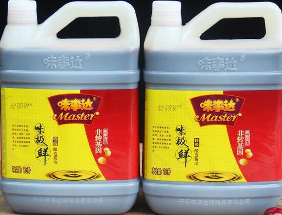 调味品：酱油